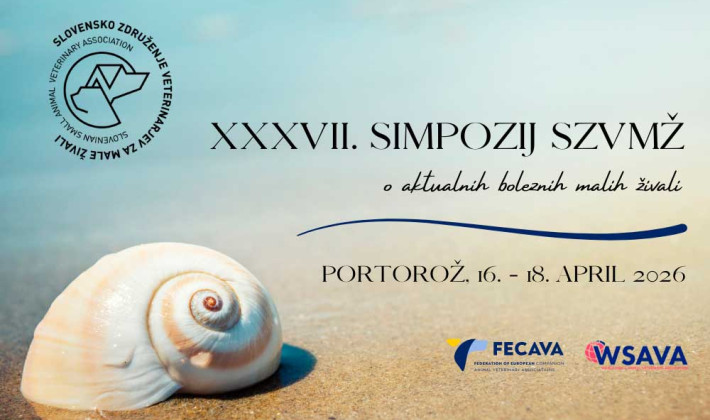 Prijava za XXXVII. simpozij o aktualnih boleznih malih živali je odprta!